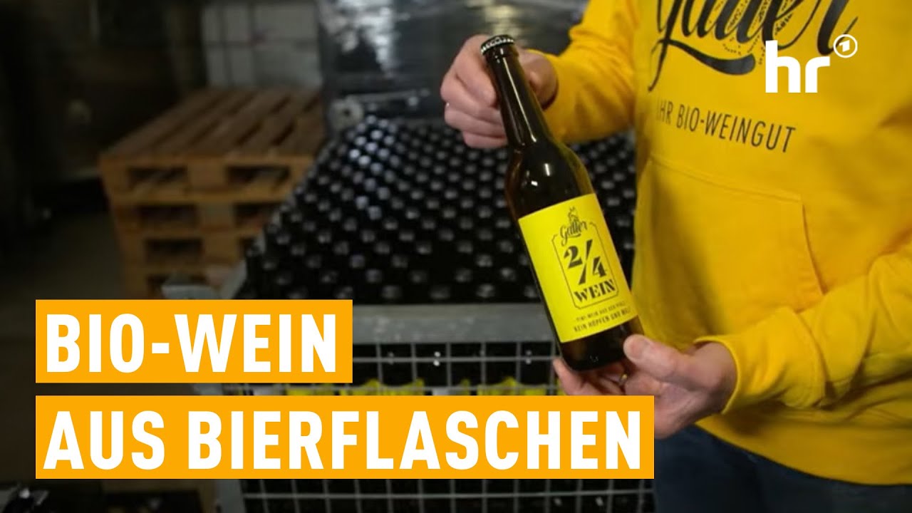 Wein in Bierflaschen? Warum das dem Klima hilft | mex