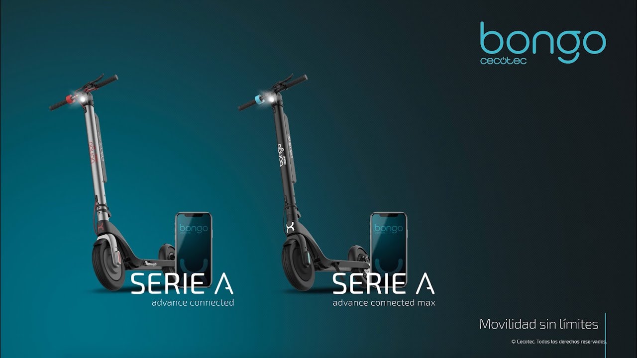 Patinetes el&eacute;ctricos Bongo Serie A Advance Connected y Advance Connected Max