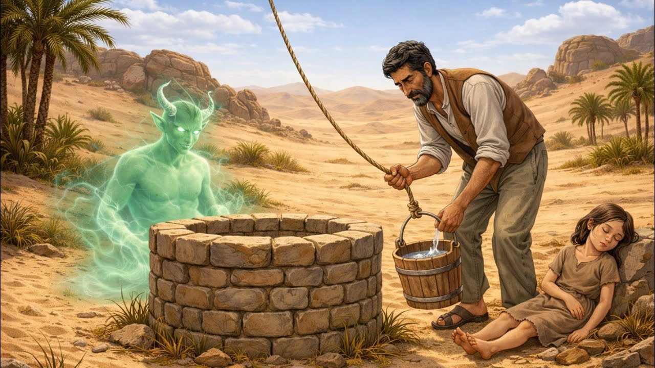 Labarin Mai Aikin Yankan Itace 😥 || Da Rijiyar Mai Sihiri || Da Kuma Aljani Mai Dajin...