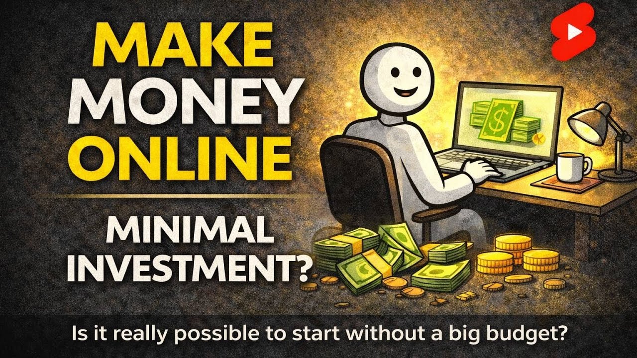 Make Money Online With Minimal Investment in 2026? 👨‍🏫