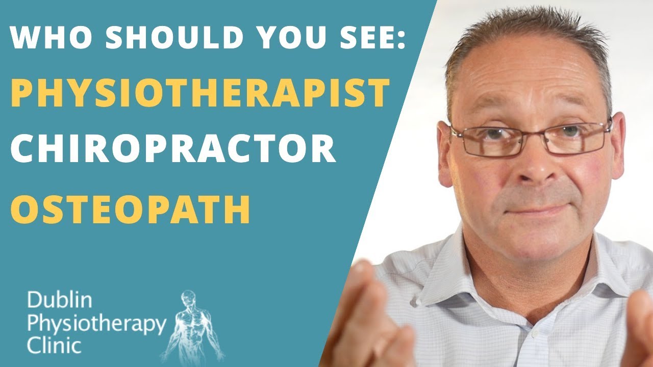 Physiotherapist, Chiropractor or Osteopath - Who's Best for Lower Back Pain?