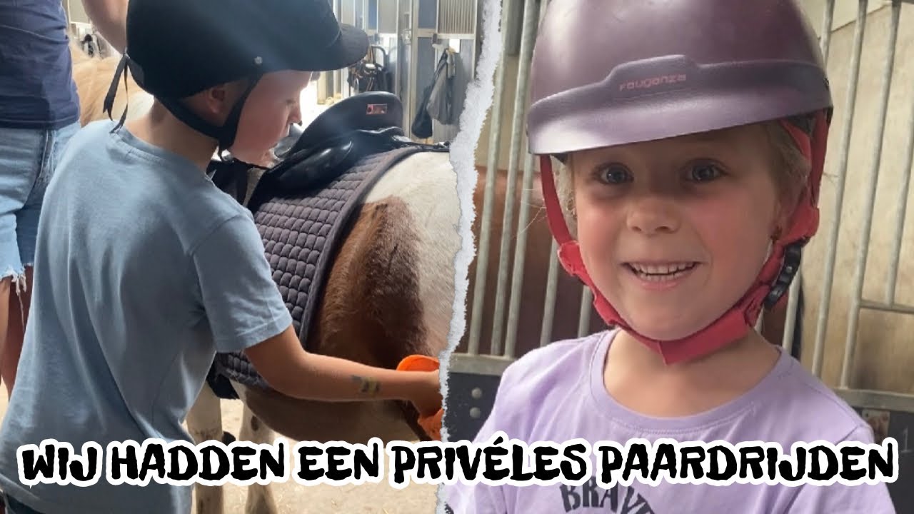 WIJ HEBBEN EEN PRIV&Eacute;LES PAARDRIJDEN | de Biltse Bengels #32