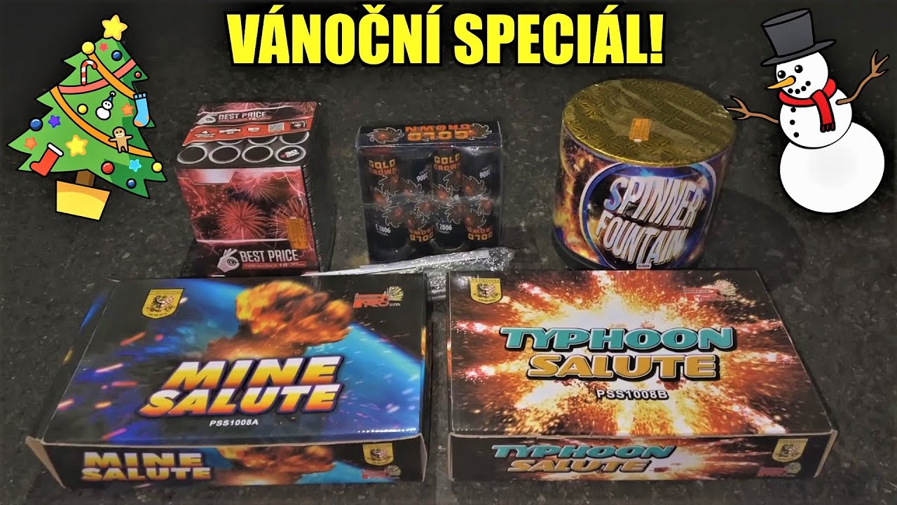 Pyrotechnika - Vánoční speciál 2022!