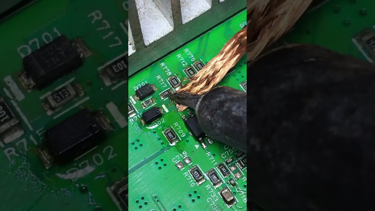 One Tiny Capacitor Fixed the Sound System! #shortvideo #repair #daily #shortsfeed #shorts #asmr
