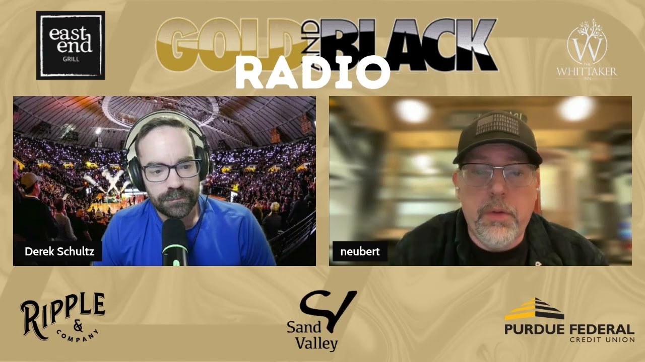 Gold and Black Radio: Purdue hoops gets ready for challenging stretch starting at Nebraska