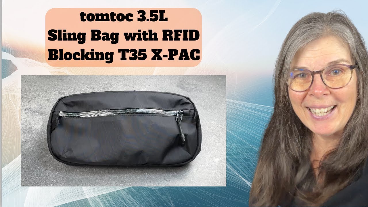 Ultimate Everyday Carry Sling Bag: tomtoc 3.5L X-Pac Sling Bag Review