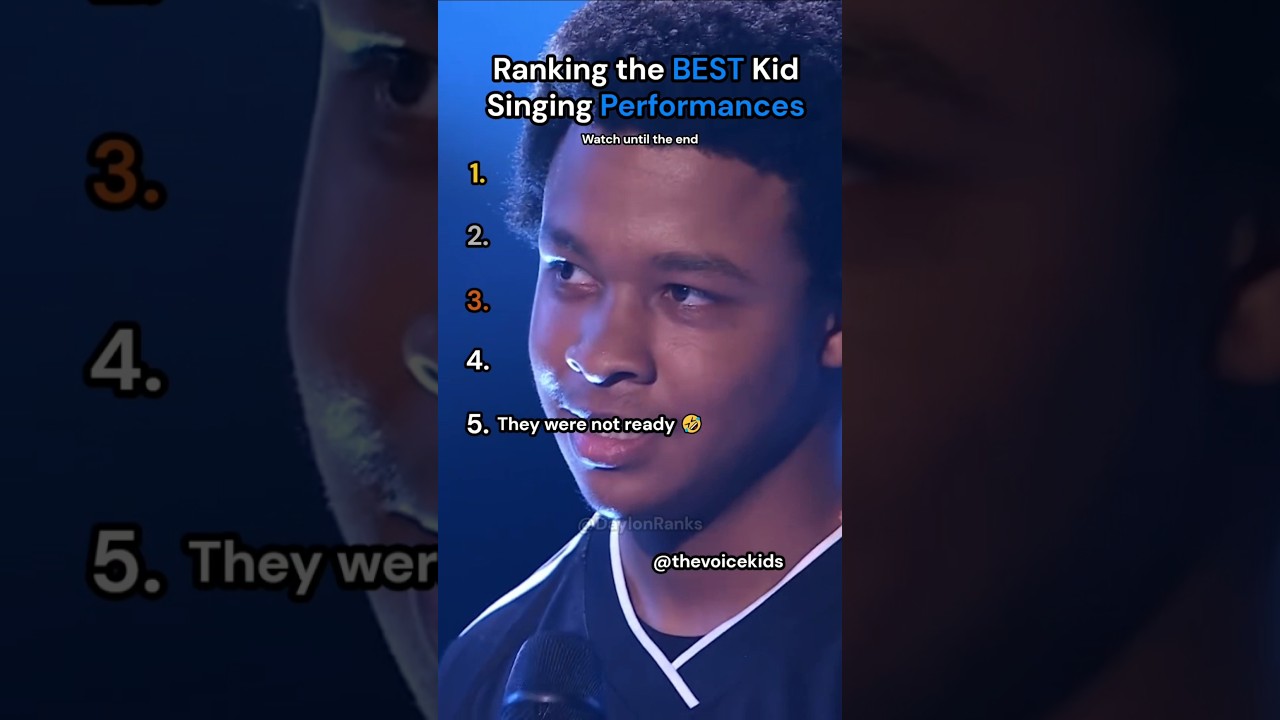 Ranking the BEST Kid Singing Performances