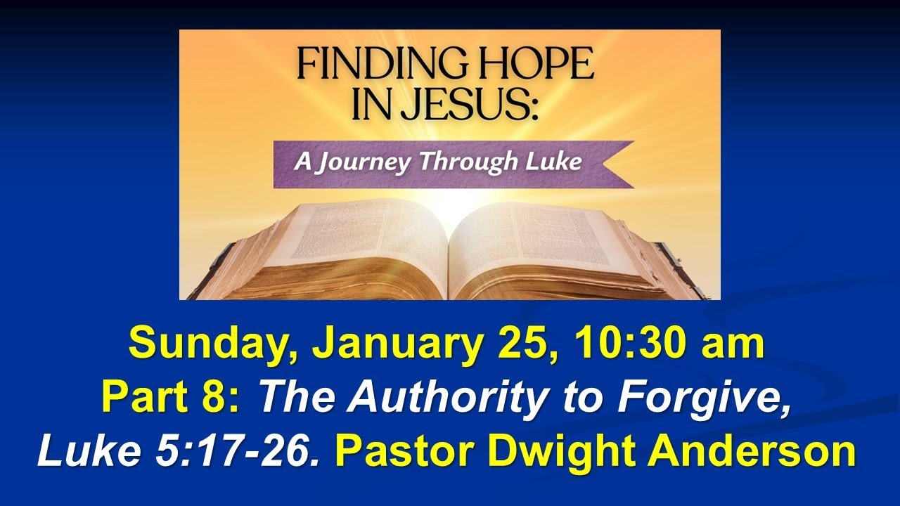 Bethesda Church Sunday Worship - January 25, 2026