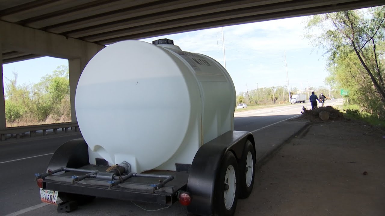 Homeless water tanks