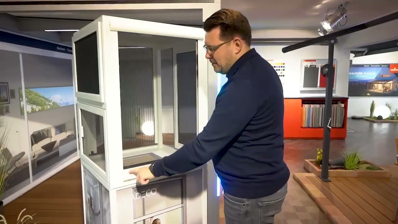 Der Chef stellt unsere KADECO Insektenschutzprodukte vor