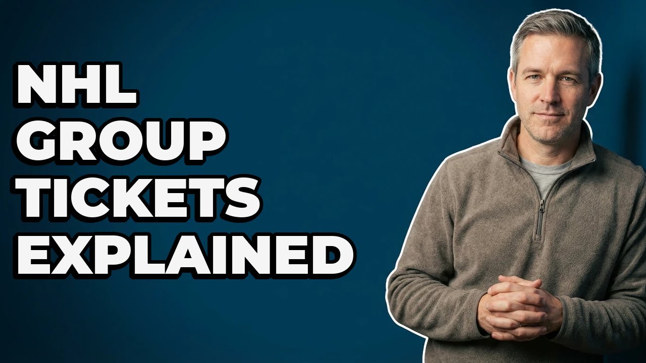 How Do NHL Group Tickets Work?