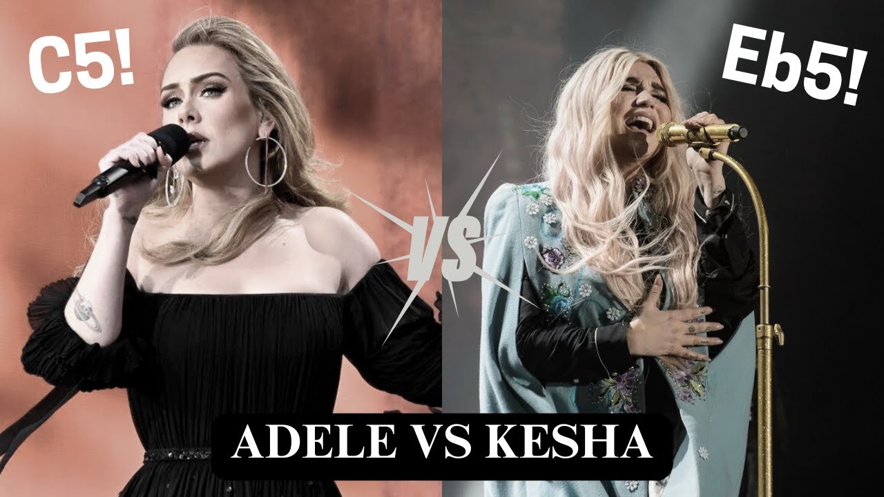 Adele VS Kesha - Belting Battle (A4 - E5)