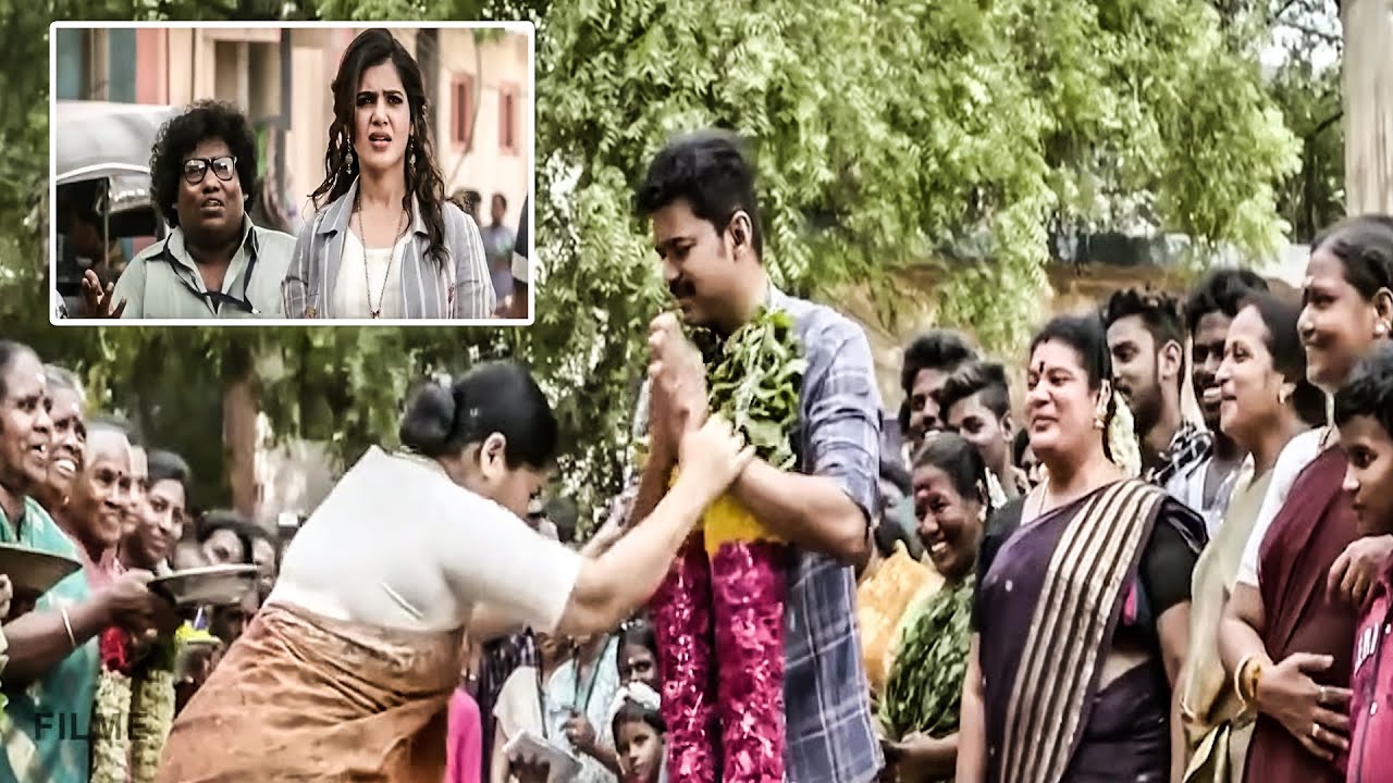 Samantha Funny Shocking Tollywood Comedy Scene With Vijay | Best Comedy | @Filmetelugu