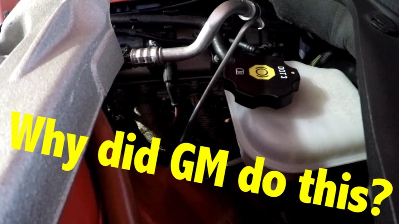 How to install a clutch reservoir on the 5th gen Camaro