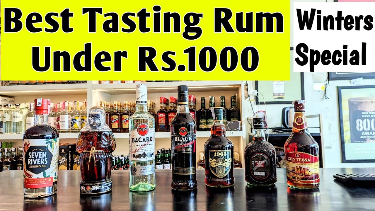 Top 5 Rum For Winters Under Rs.1000 - The Whiskeypedia