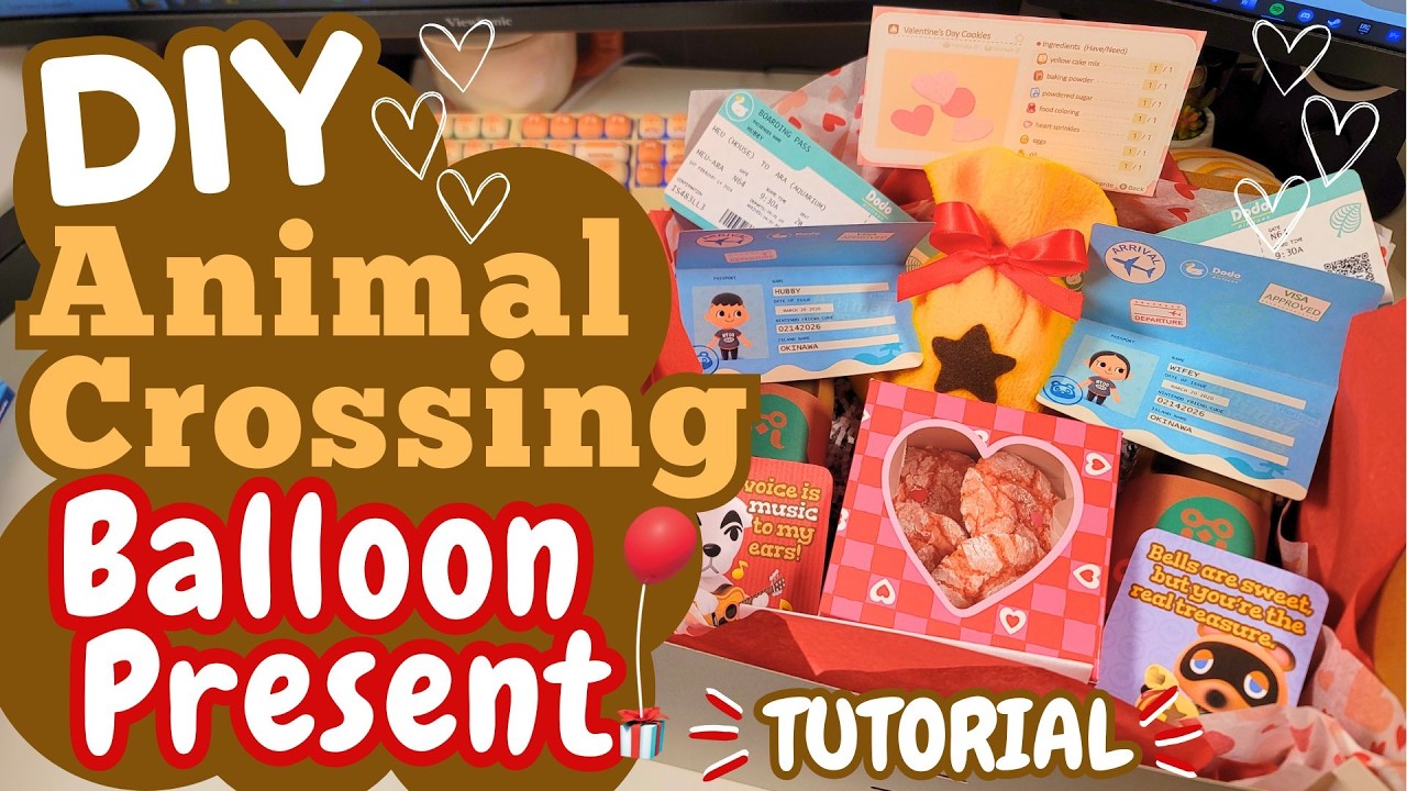 DIY EASY and CUTE Animal Crossing Gift Ideas!! 🏝️💖🎁