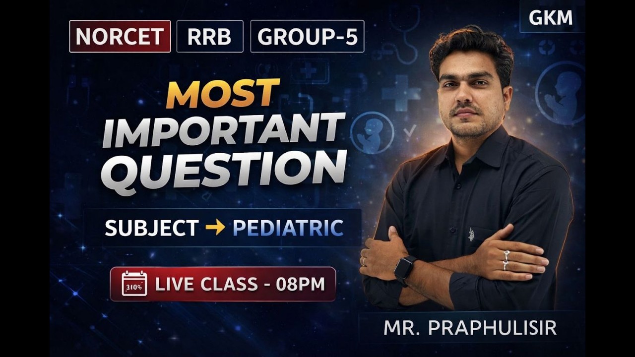 GROUP -5 STAFF NURSE ONLINE CLASSES 2026 | SPECIAL MCQS SESSION | TOP NURSING COACHING IN INDORE