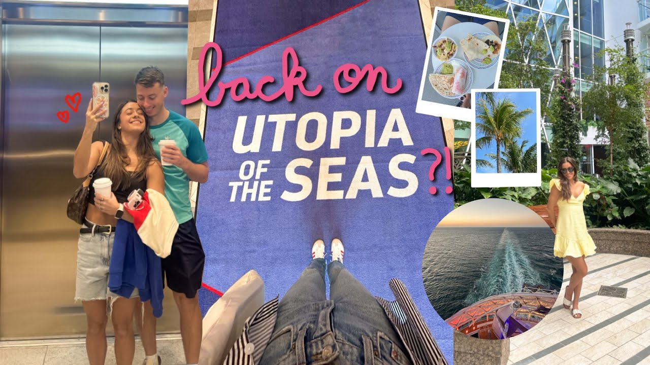FROM CRUISE SHIP CREW MEMBER TO GUEST 🛟🏝️👀 my return to utopia of the seas!! *part I*