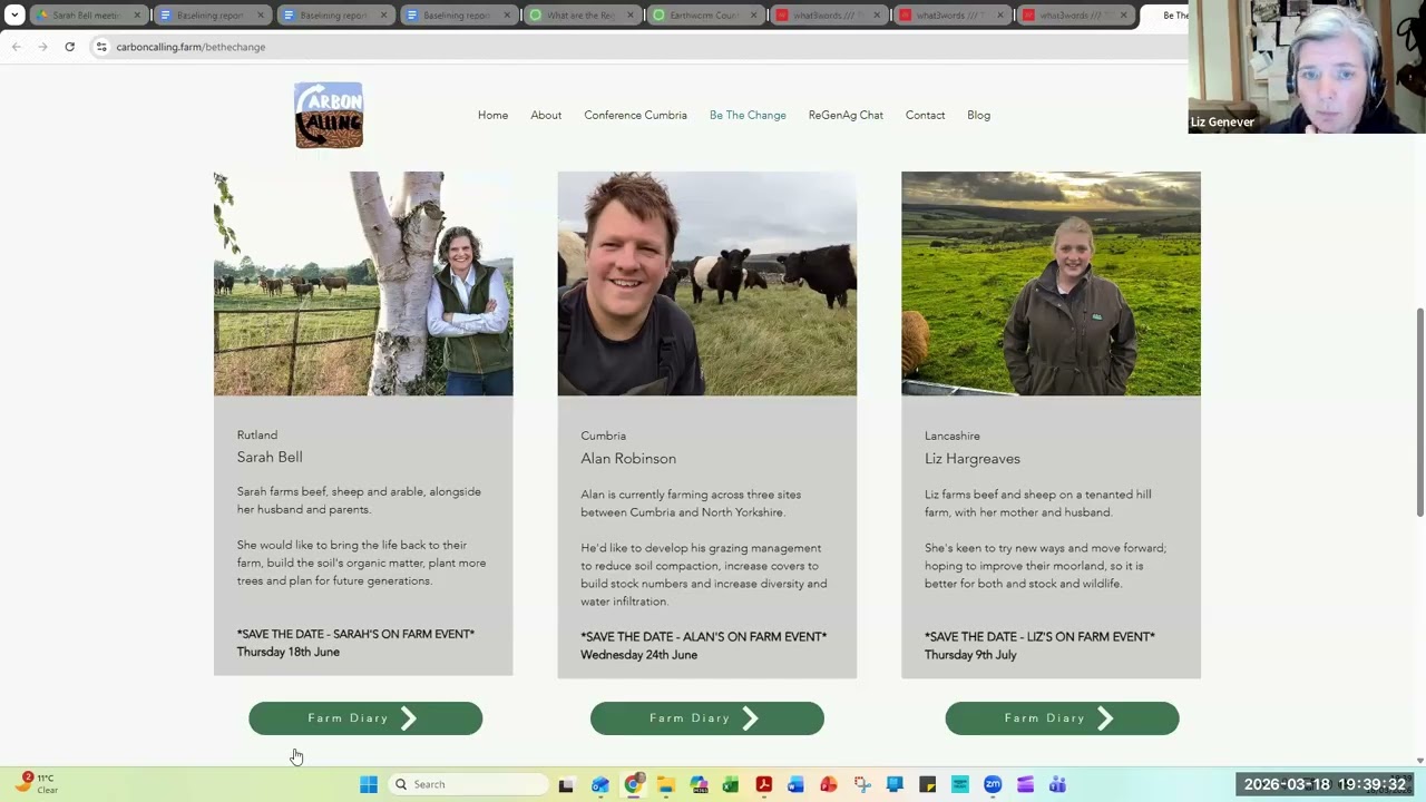 Be The Change - focus on soil assessments