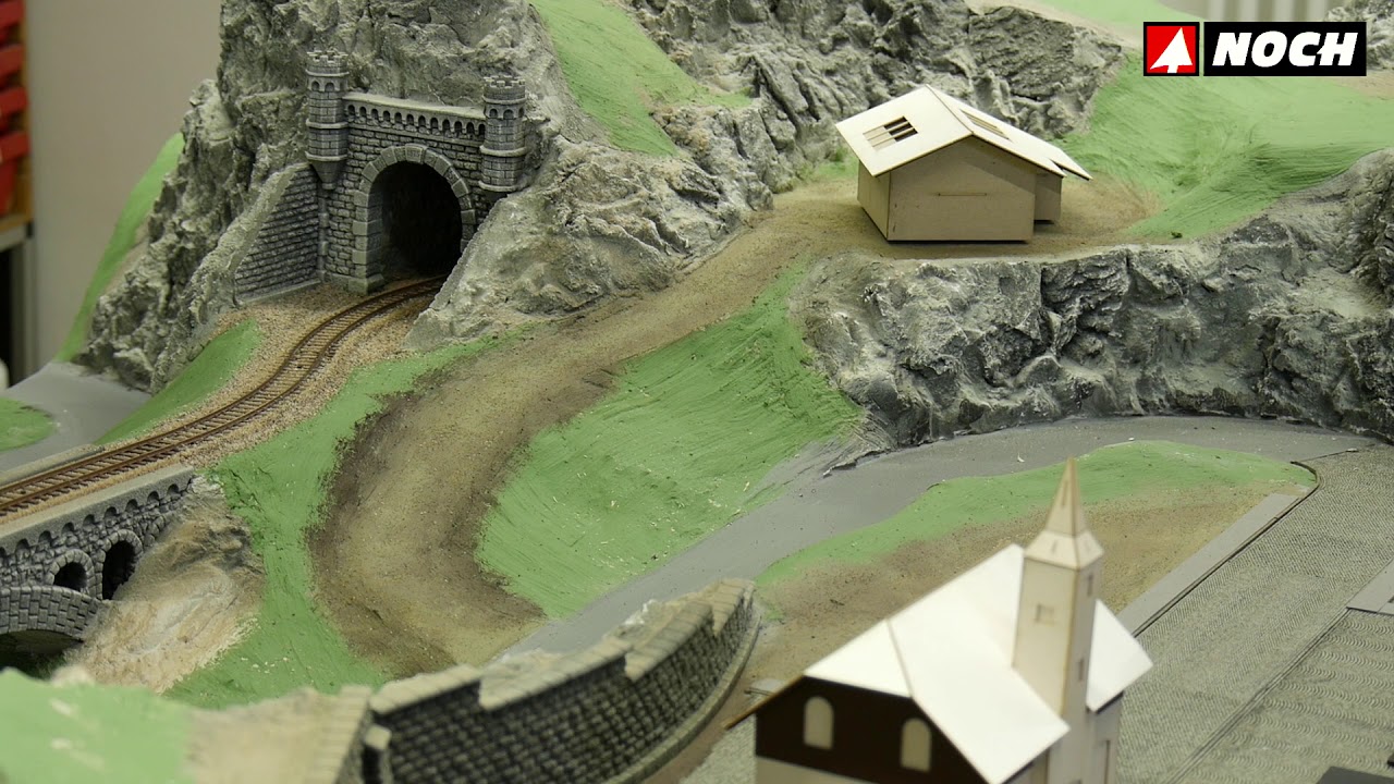 NOCH Bastel-Workshop: Aufbau des Neuheitendioramas 2018 (Teil 3 von 4)