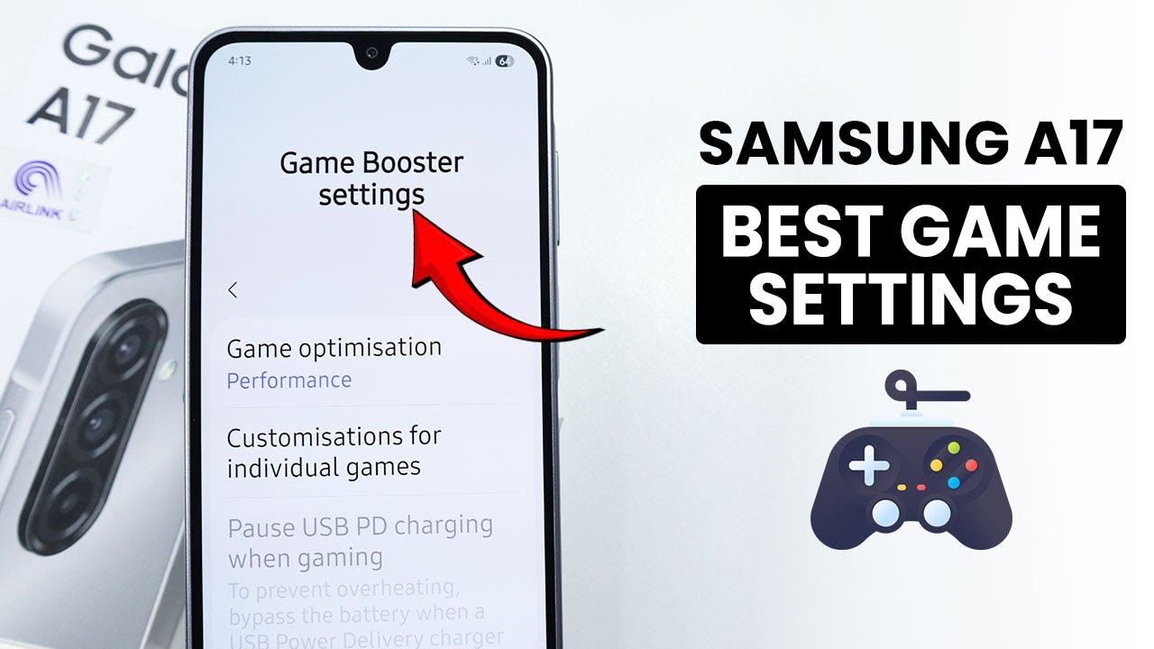 Best Game Settings in Samsung A17 - Boost FPS