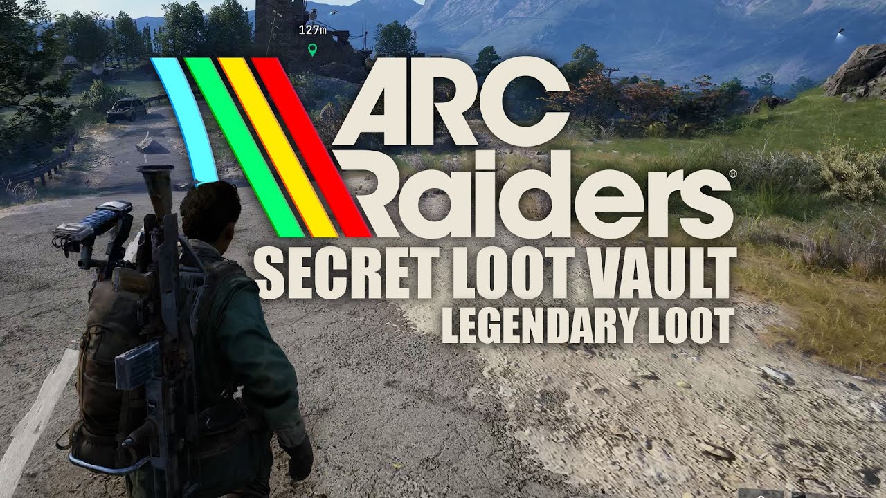 ARC Raiders - Ancient Fort Secret Loot Vault on The Blue Gate (Secret Door Puzzle)
