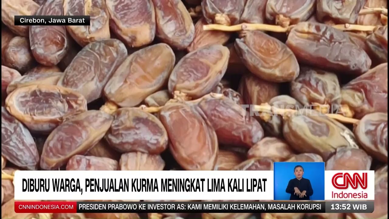 Masuk Bulan Puasa, Kurma Ramai Diburu Warga | REDAKSI (19/02/26)