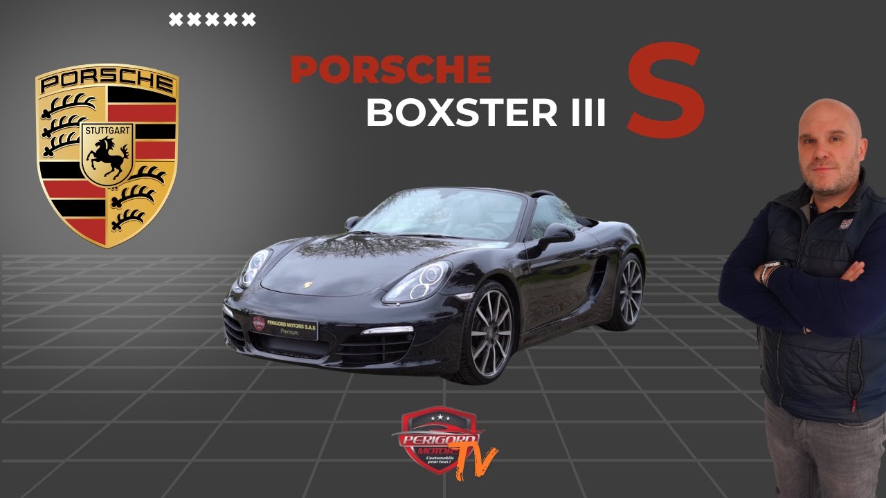 PORSCHE BOXSTER S III Type 981