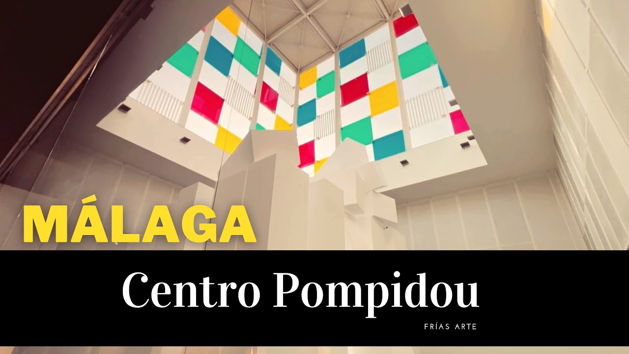 Visitando Centro Pompidou en Málaga