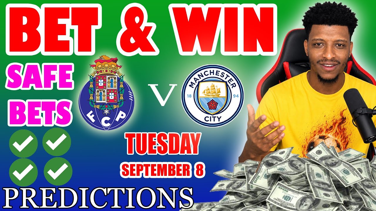 FOOTBALL PREDICTIONS TODAY 8/09/2026 SOCCER PREDICTIONS TODAY | Champions league PREDICTIONS