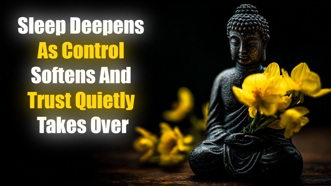 Fall Asleep Peacefully with Buddha’s Words 🌙 Deep Rest, Calm Awareness, Healing Sleep