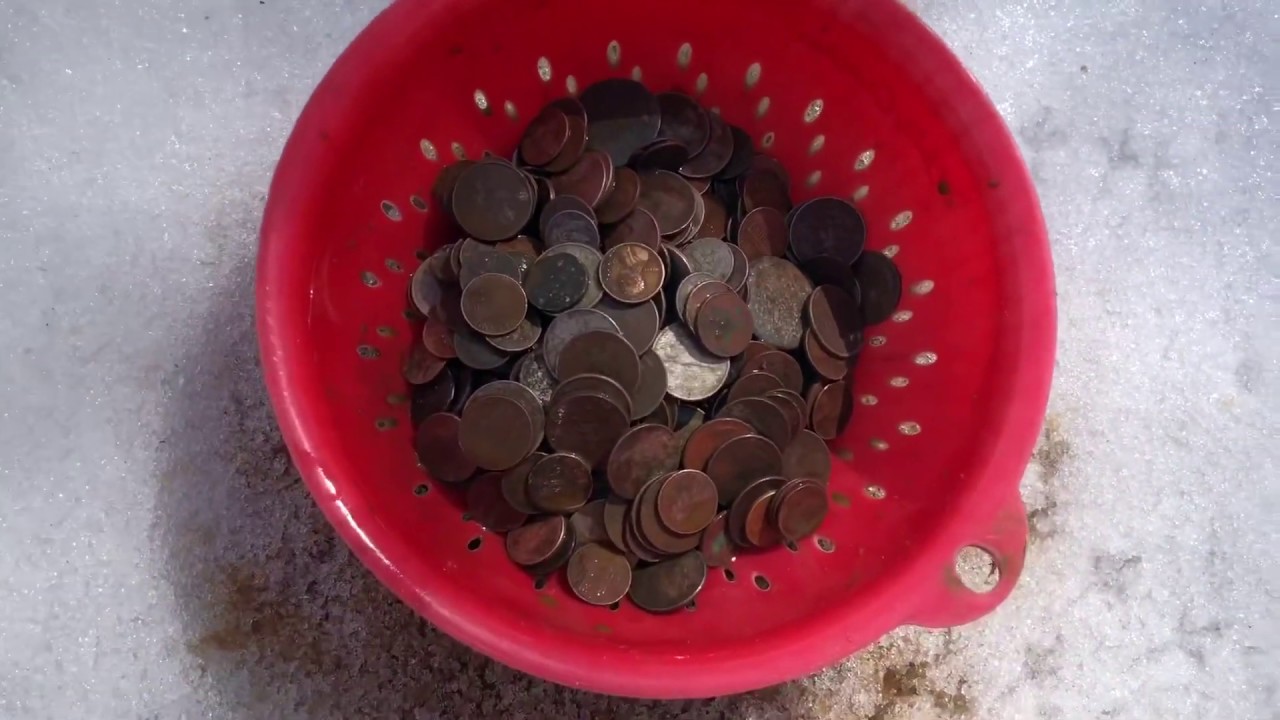 How to clean clad coins from metal detecting.