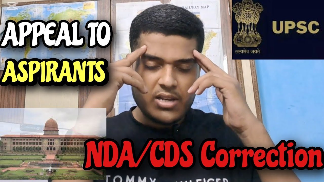 NDA/CDS Correction Window Reality YUDH 🔥| Appeal to only aspirants ? Majak bna rakha hai 😒#nda#cds