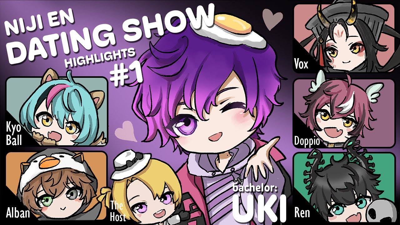 Dating Show Highlights #1 Uki & the boys【 NIJI EN DATING SHOW | Host: Luca Kaneshiro | Niji Clips 】