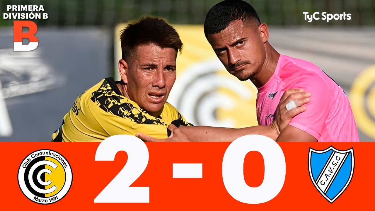 Comunicaciones 2-0 Villa San Carlos | Primera Divisi&oacute;n B | Fecha 21 (Clausura)