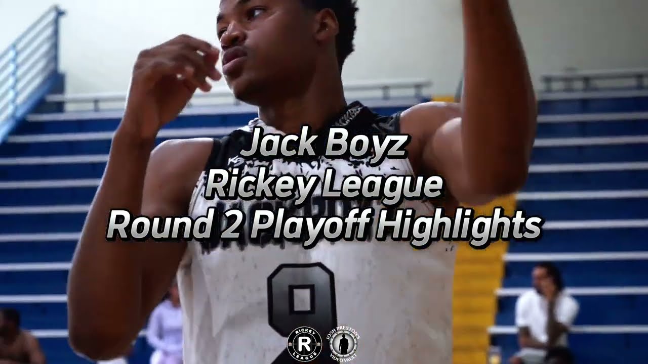 They put up 100-piece in the Rickey League Pro-Am Playoffs!! || Jack Boyz ROLL vs. Spider Gang