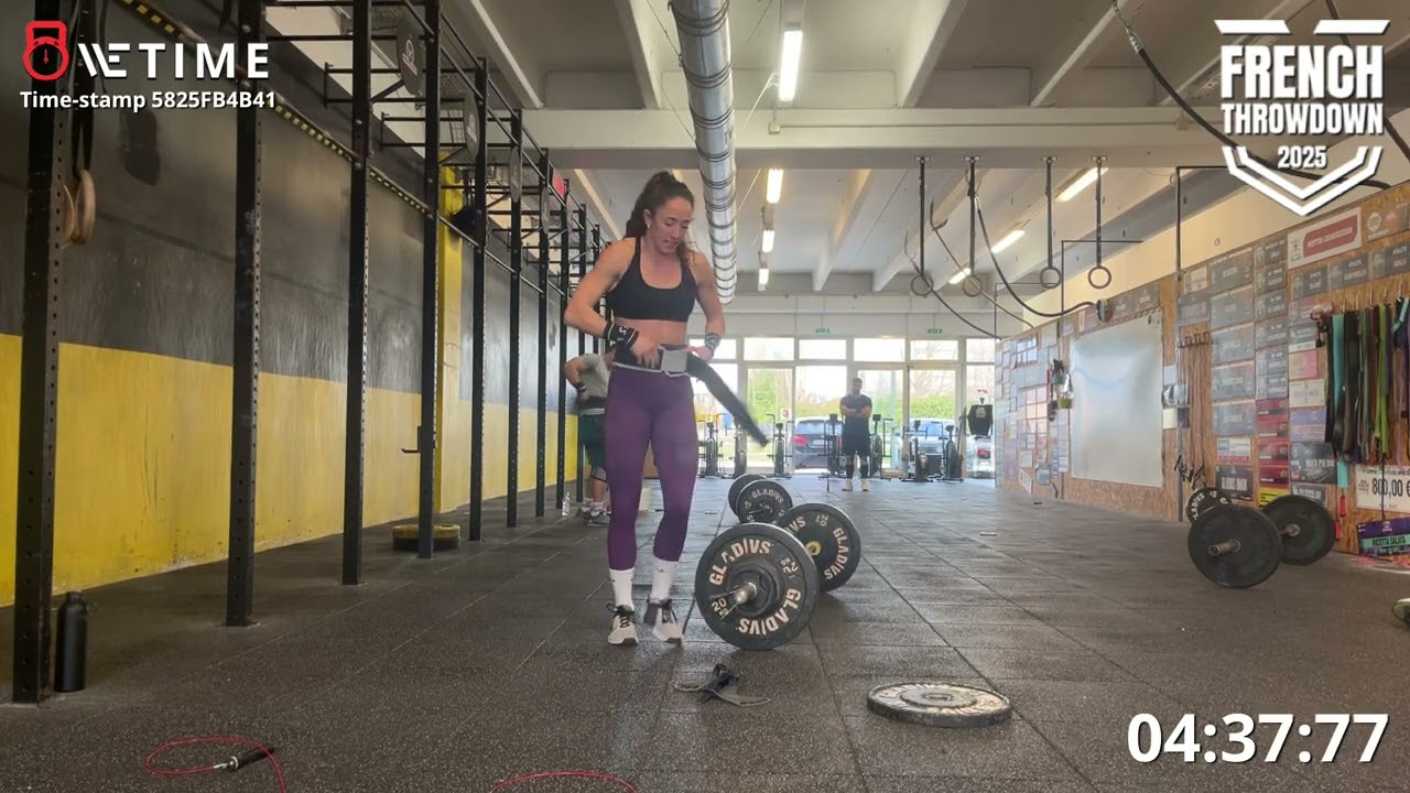 Jessica Lancioni 25.3a+b+c French Throwdown Team RX MONSTARS