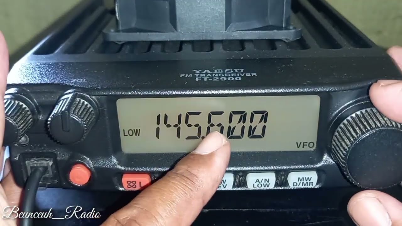 Tutorial Cara Menghilangkan Tanda Min ||Yaesu Ft 2900||