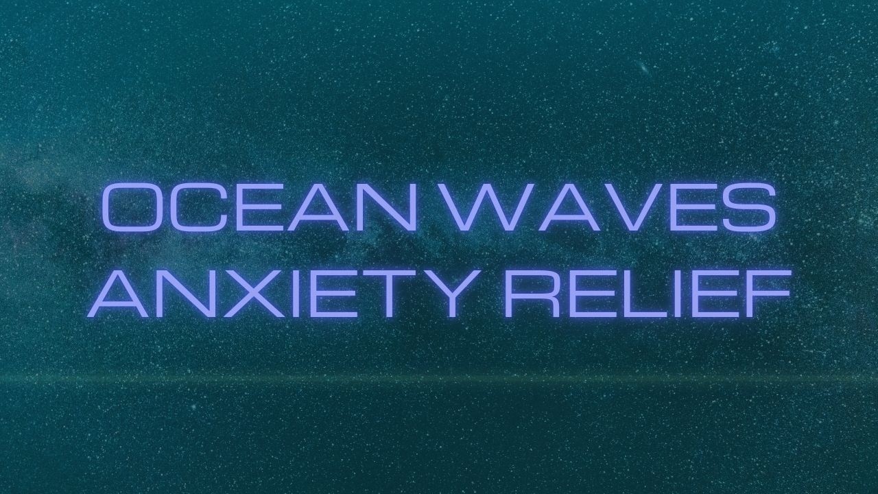 Ethereal Space | Pebble Beach Ocean Waves | Anxiety Relief | Black Screen (12 Hours)