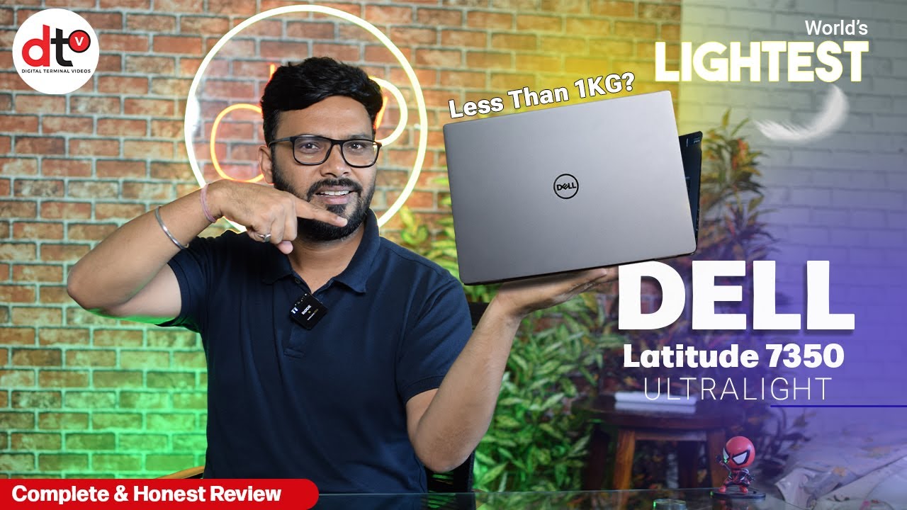 Dell Latitude 7350 Ultralight 🤩| Полный обзор I Производительность с улучшенными функциями ИИ🔥