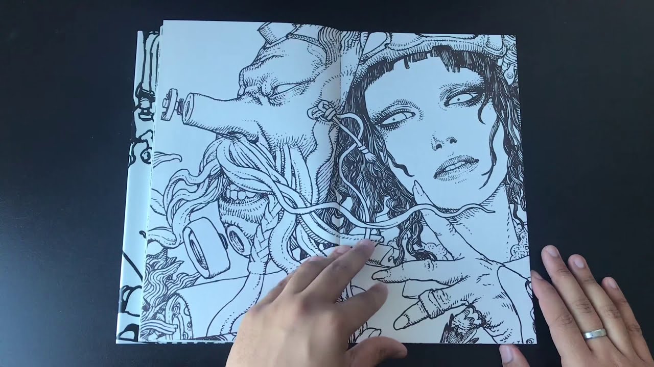 [BOOK FLIP] Katsuya Terada’s Real Size Art Book