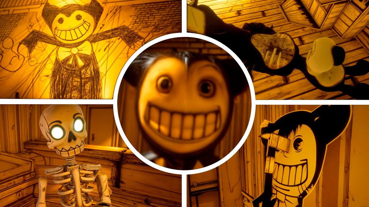 Out Of The Ink Machine: Chapter 2 (Lazarus Day) - Full Gameplay + Ending (BATIM Mod)
