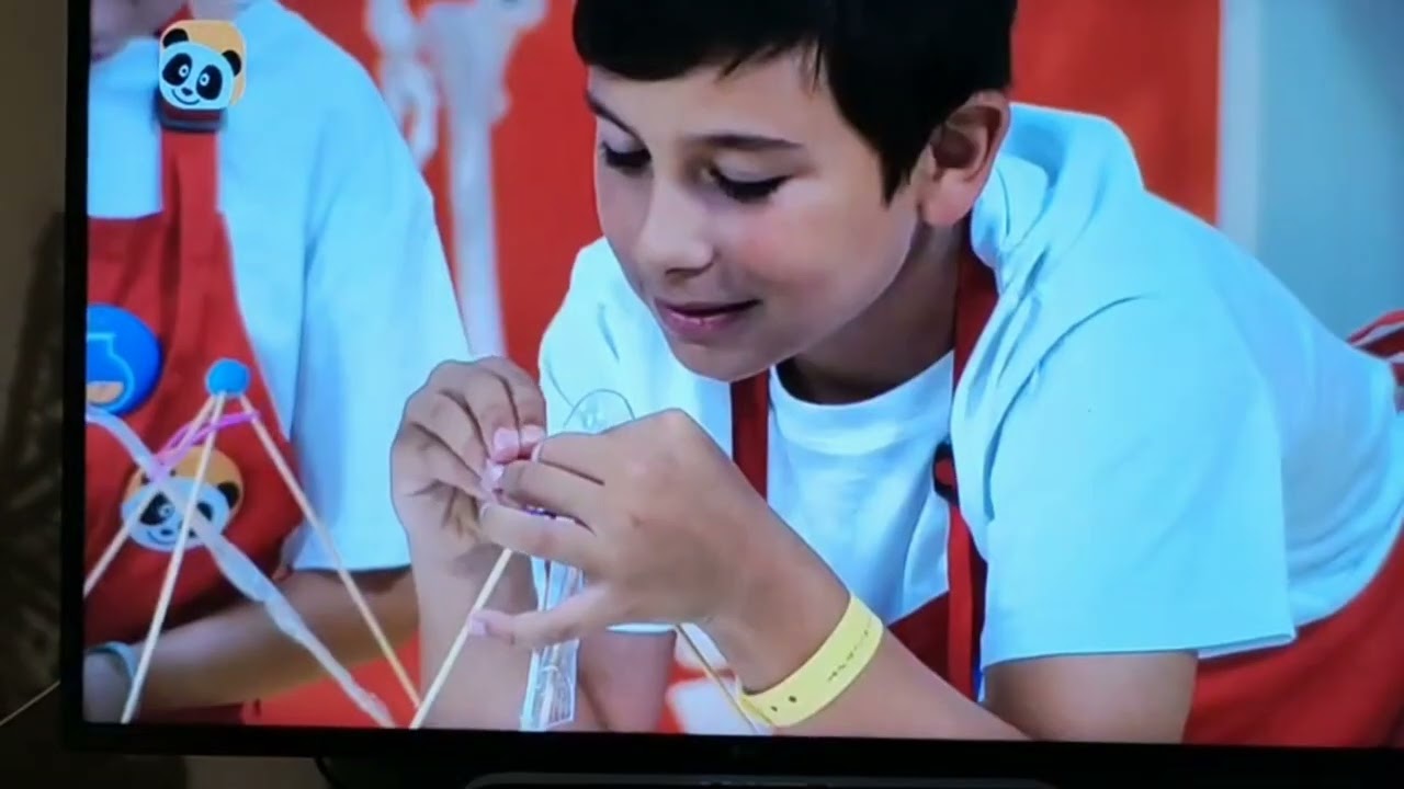 Apareci na televisão! (Canal panda:panda ciência)