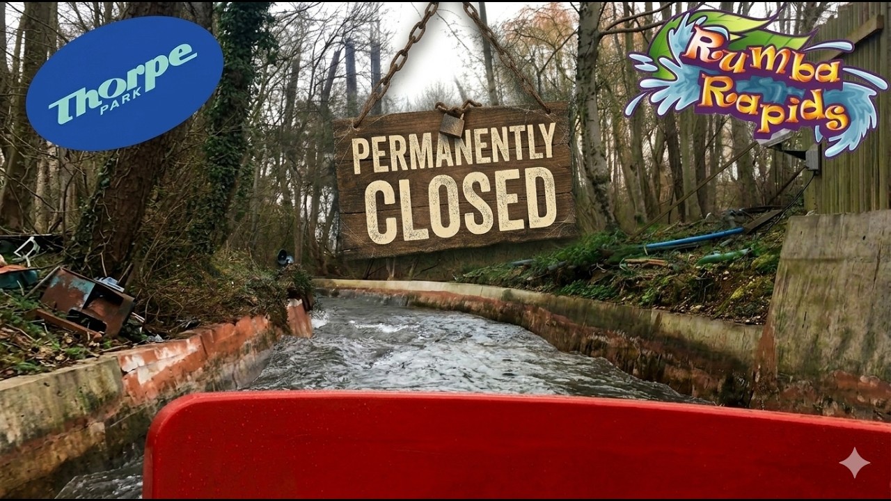 Rumba Rapids CLOSED After 39 Years of Operation at Thorpe Park!