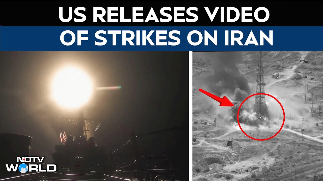 US Iran Attack Video | CENTCOM Releases Footage Of US' Latest Strikes On Iran