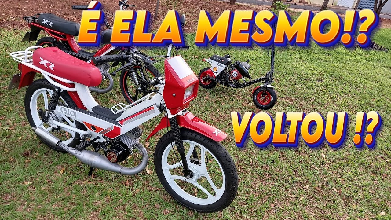 MOBILETE CALOI saiu da SUCATA para ZERO KM com DOCUMENTO e 75 cilindradas.