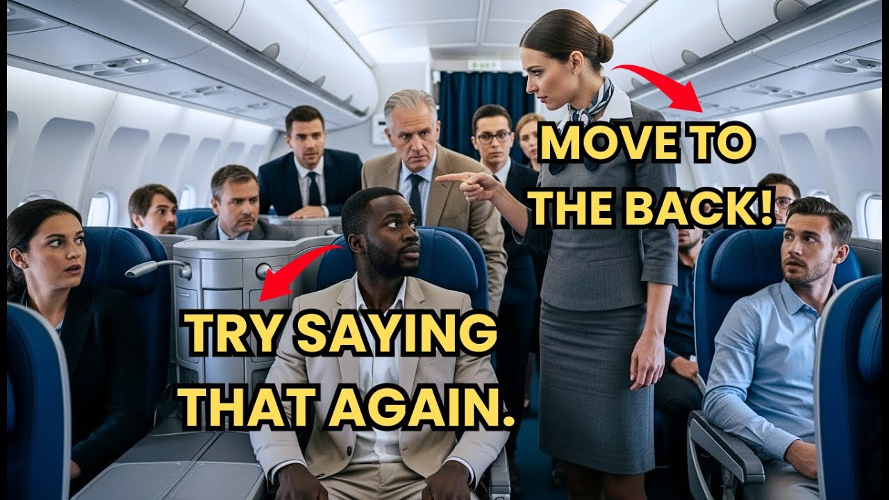 Black CEO Kicked Out of VIP Seat for White Passenger — Froze When He Fired Them All Instantly