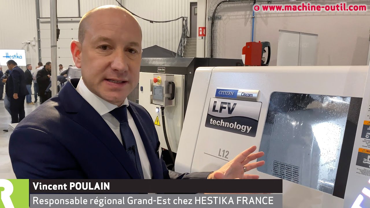 Tour à poupée mobile Citizen Cincom L12 X avec LFV