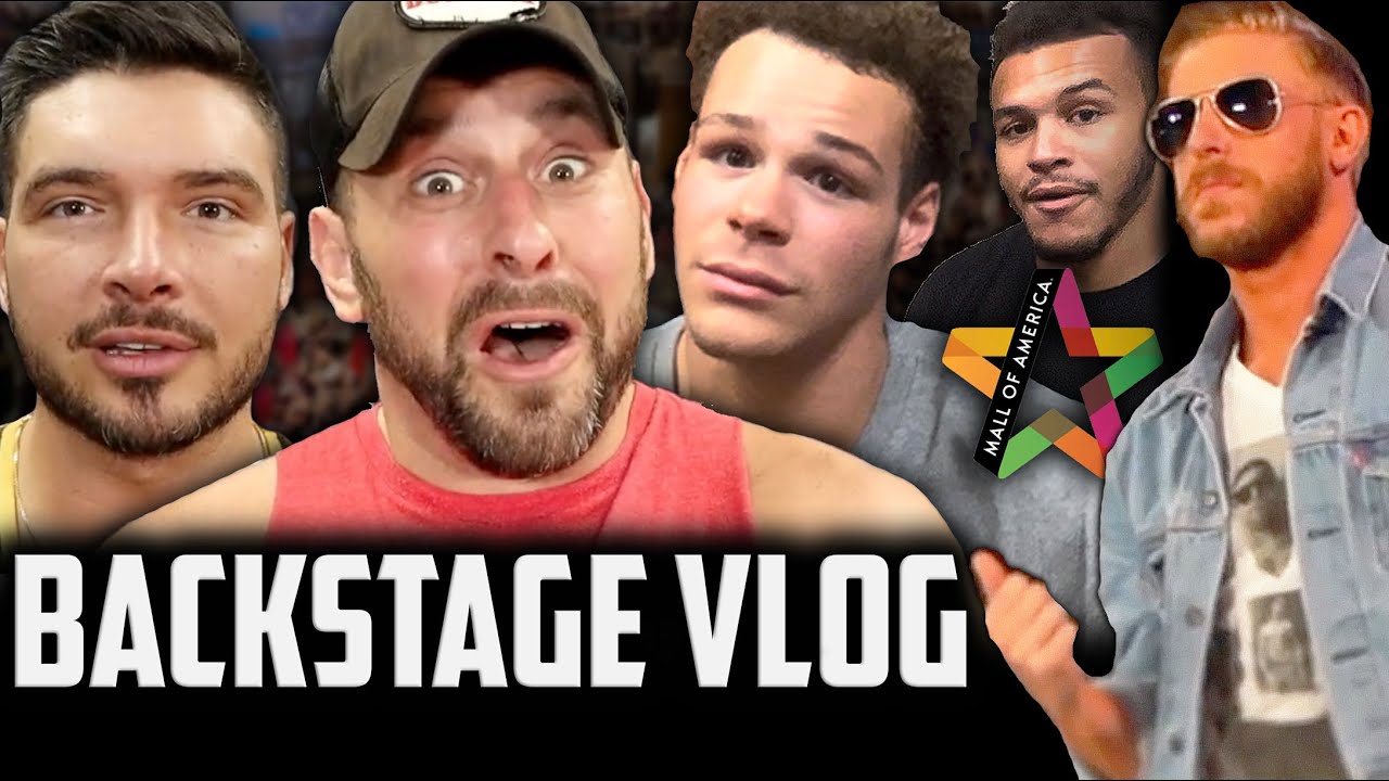 Wrestling in the Mall Of America • Ethan Page Backstage Vlog