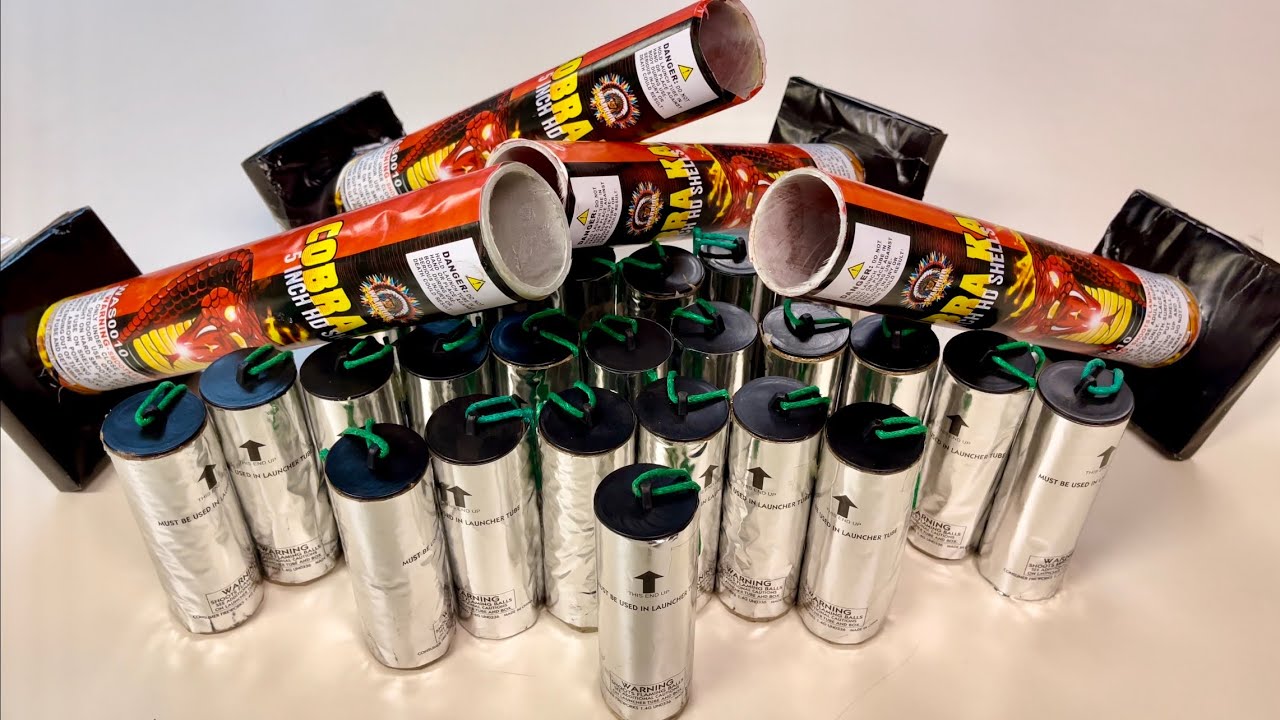 The COBRA KAI 5” Canister Shells (Full 24 Kit)